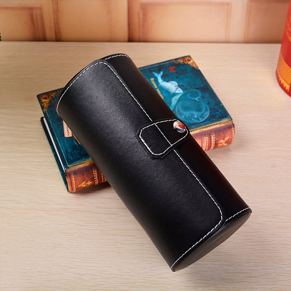 Professional custom high quality travel PU leather watch boxes