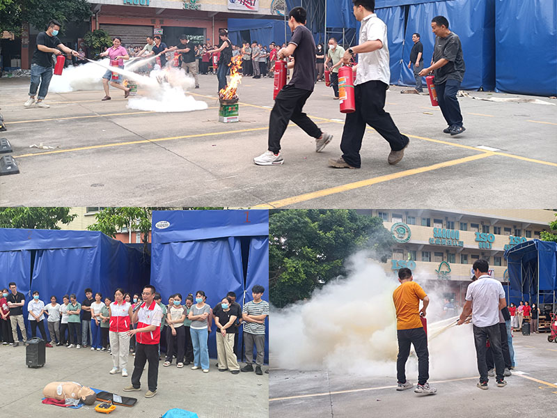 Practice to Build Defense, Escort Production——The Successful Conclusion of Dongguan Creative Packaging 2026 Fire Emergency Drill