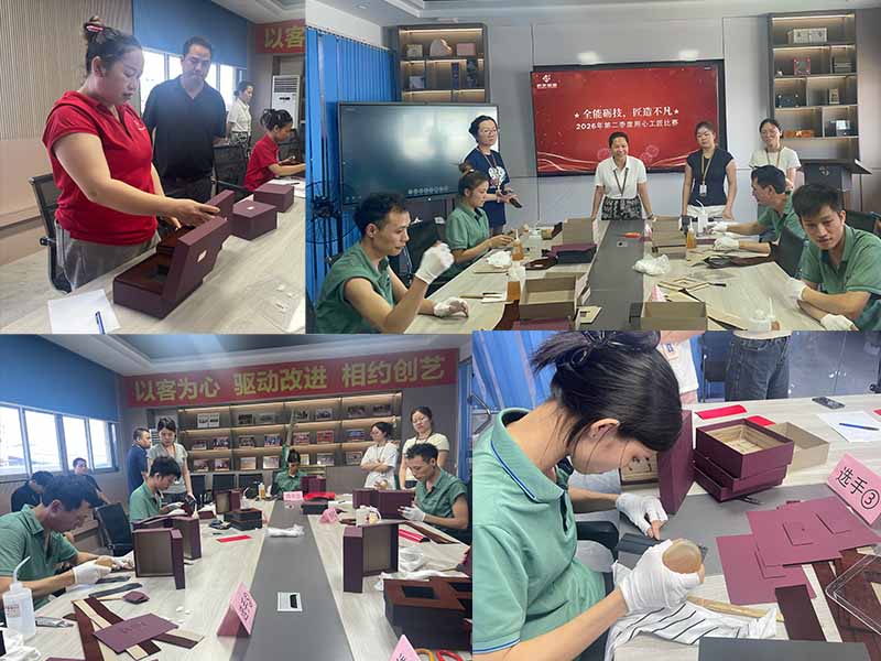 Creative Packaging’s Artisan Skills Competition: Strengthening High-End Gift Box Customization Capabilities