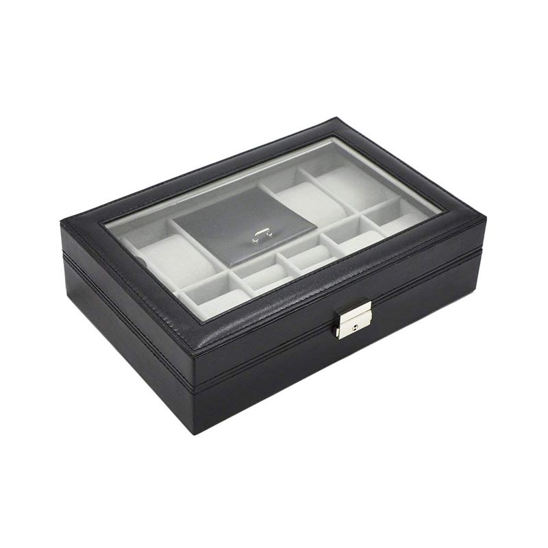 Wholesale Custom PU Leather Watch Jewelry Box