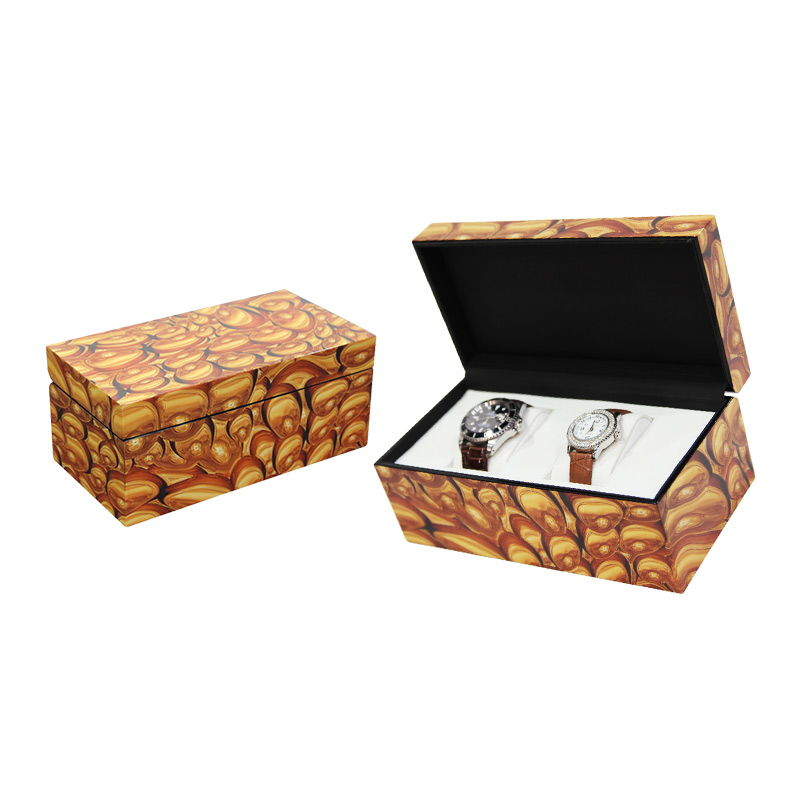 Custom Wholesale Mix Color Classical Collection Watch Case Storage Display Box