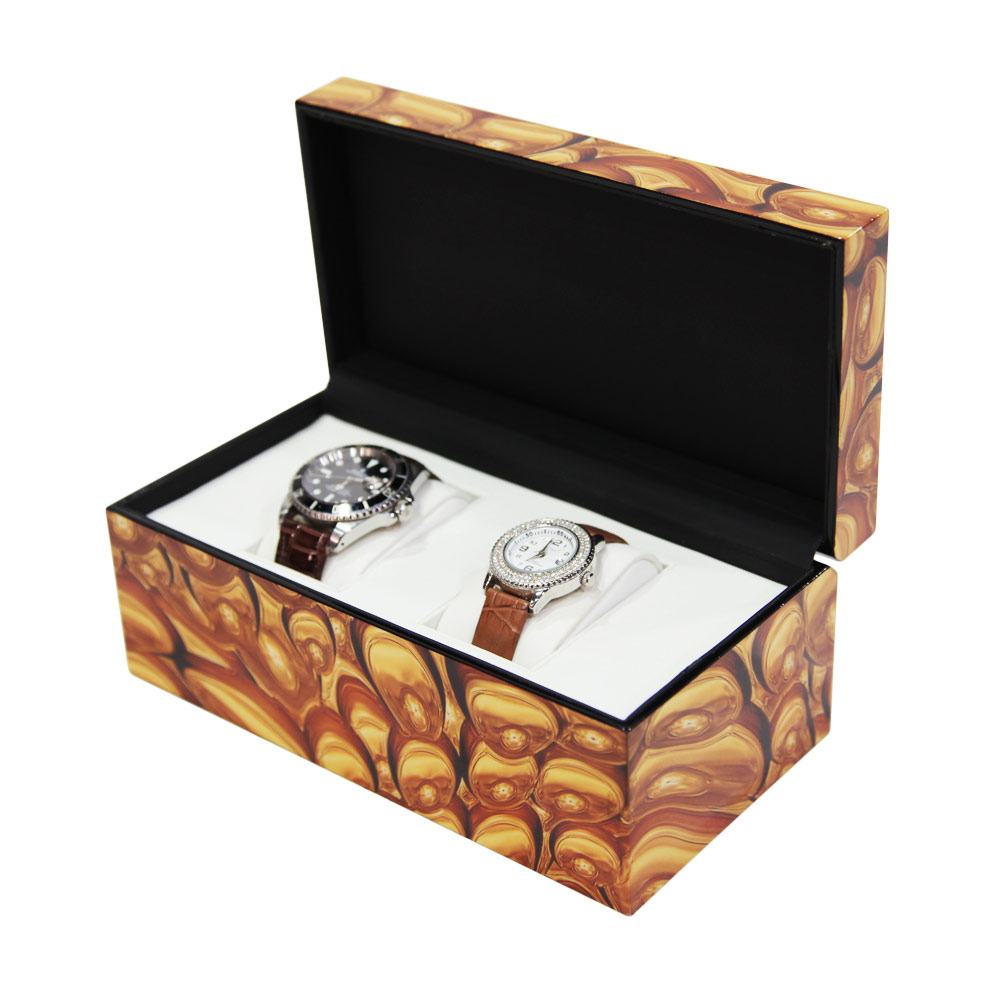 Custom Wholesale Mix Color Classical Collection Watch Case Storage Display Box