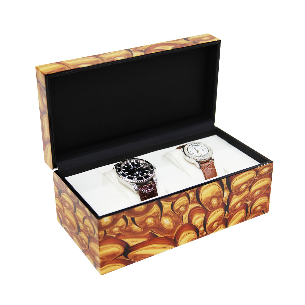 Custom Wholesale Mix Color Classical Collection Watch Case Storage Display Box