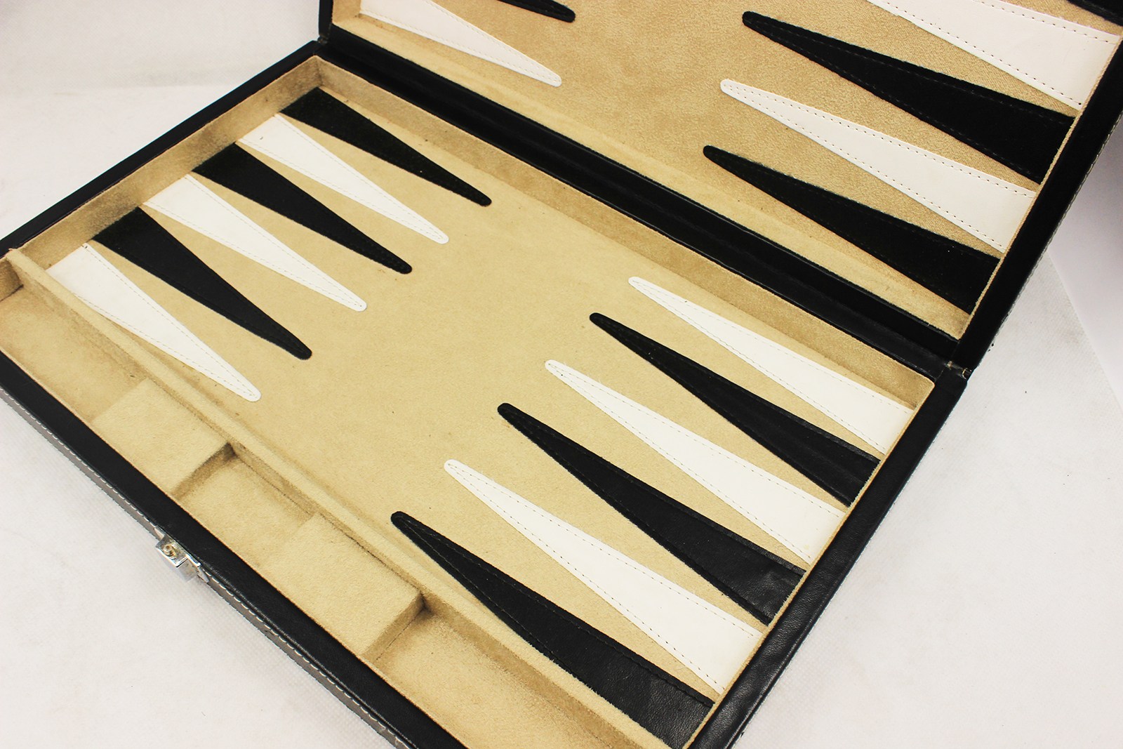 Luxury Handmade 15 / 21 Checkers Wooden Backgammon Set for Sale