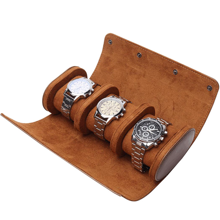 Wholesale custom logo watch packaging gift box |  luxury pu leather new design storage watch boxes