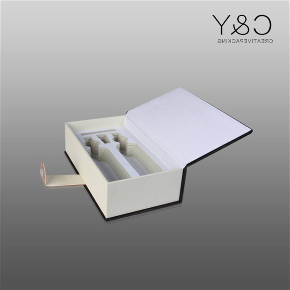 Exquisite Buckle Design Leather Wine Box Customization