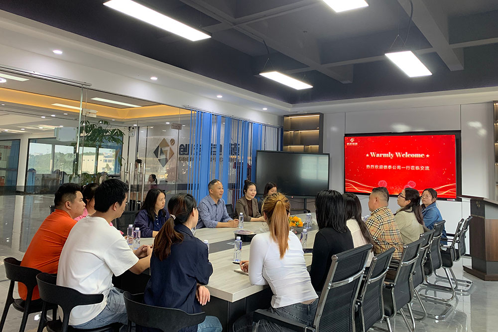 Detai Company Visited our Company to Explore Development Trends