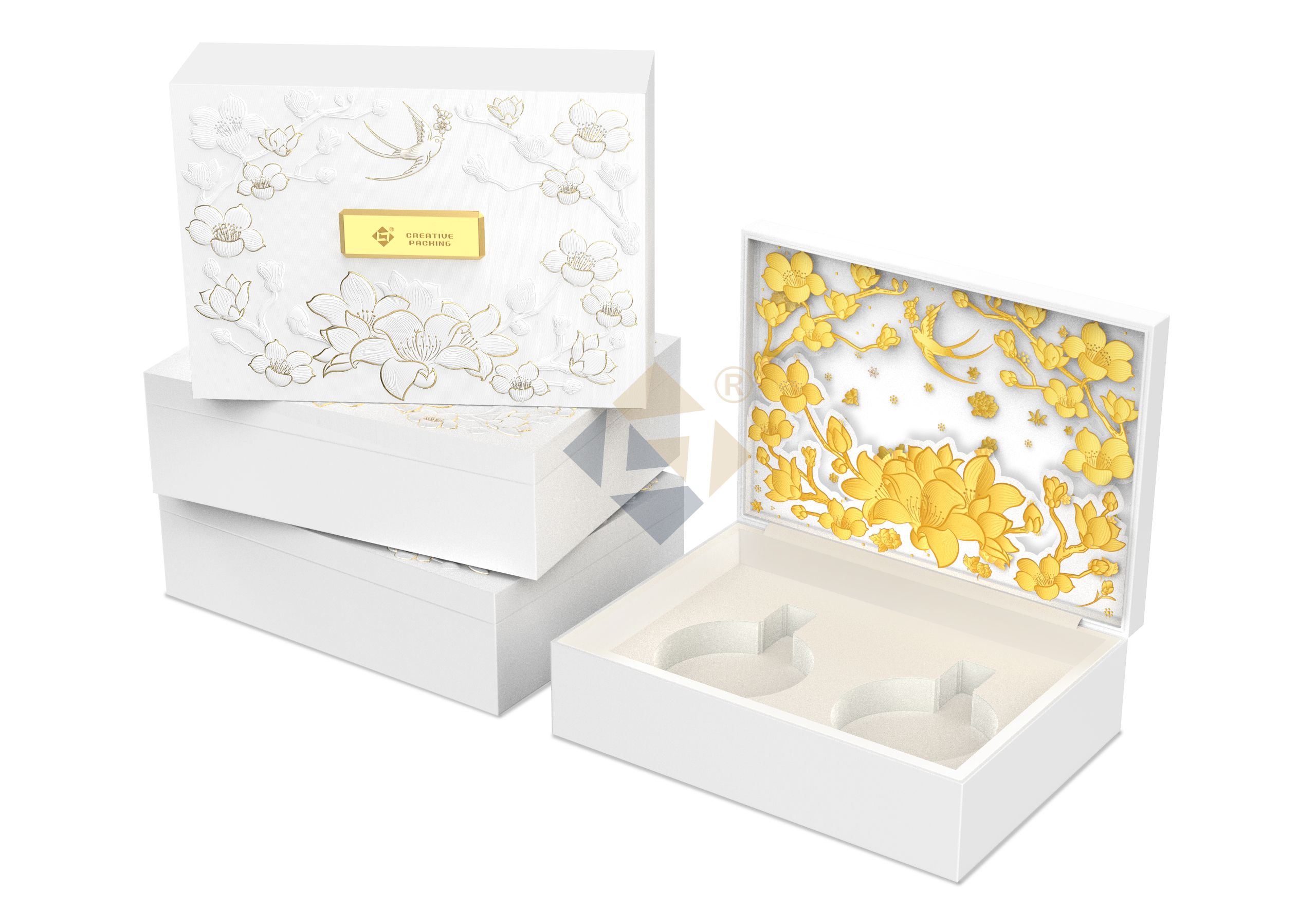 LED perfume gift box