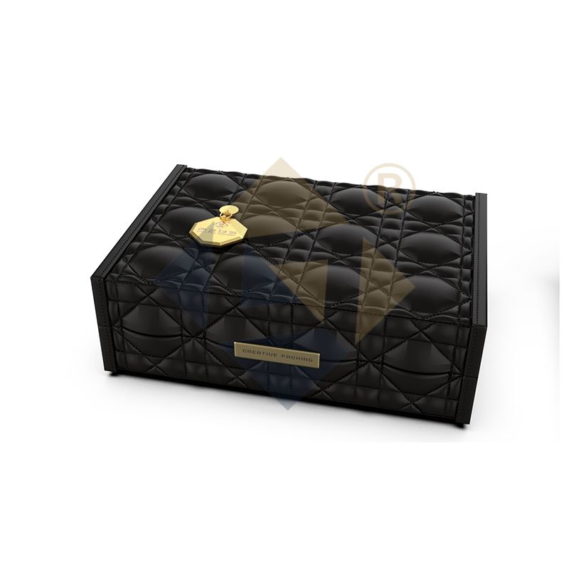 Lambskin antique bag pattern perfume gift box