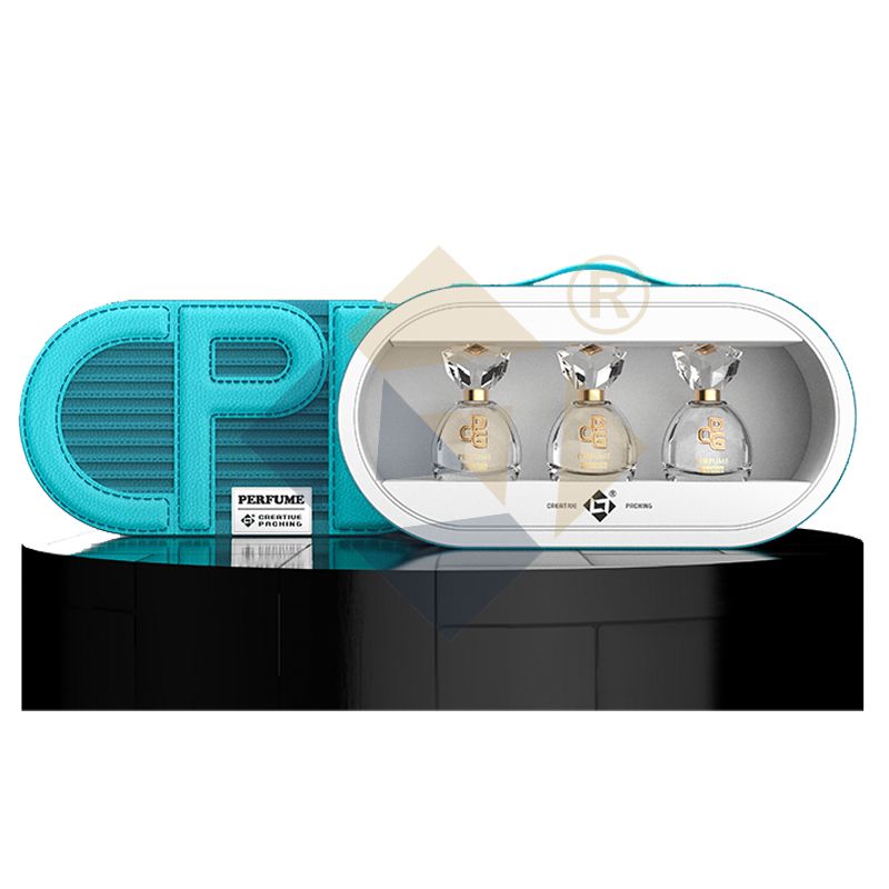 Leather Perfume Box Handbag