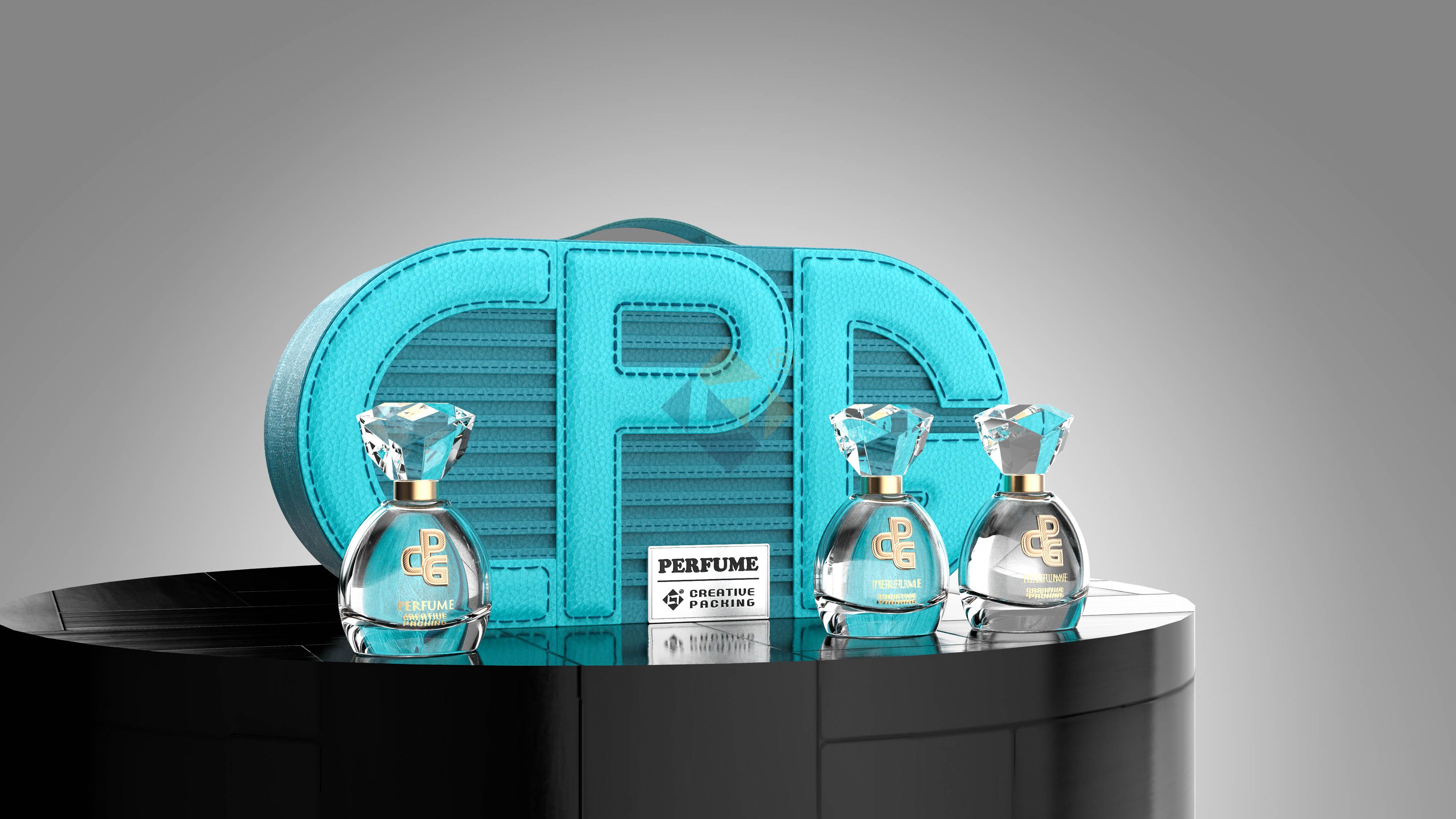 Custom Leather Perfume Boxes Wholesale