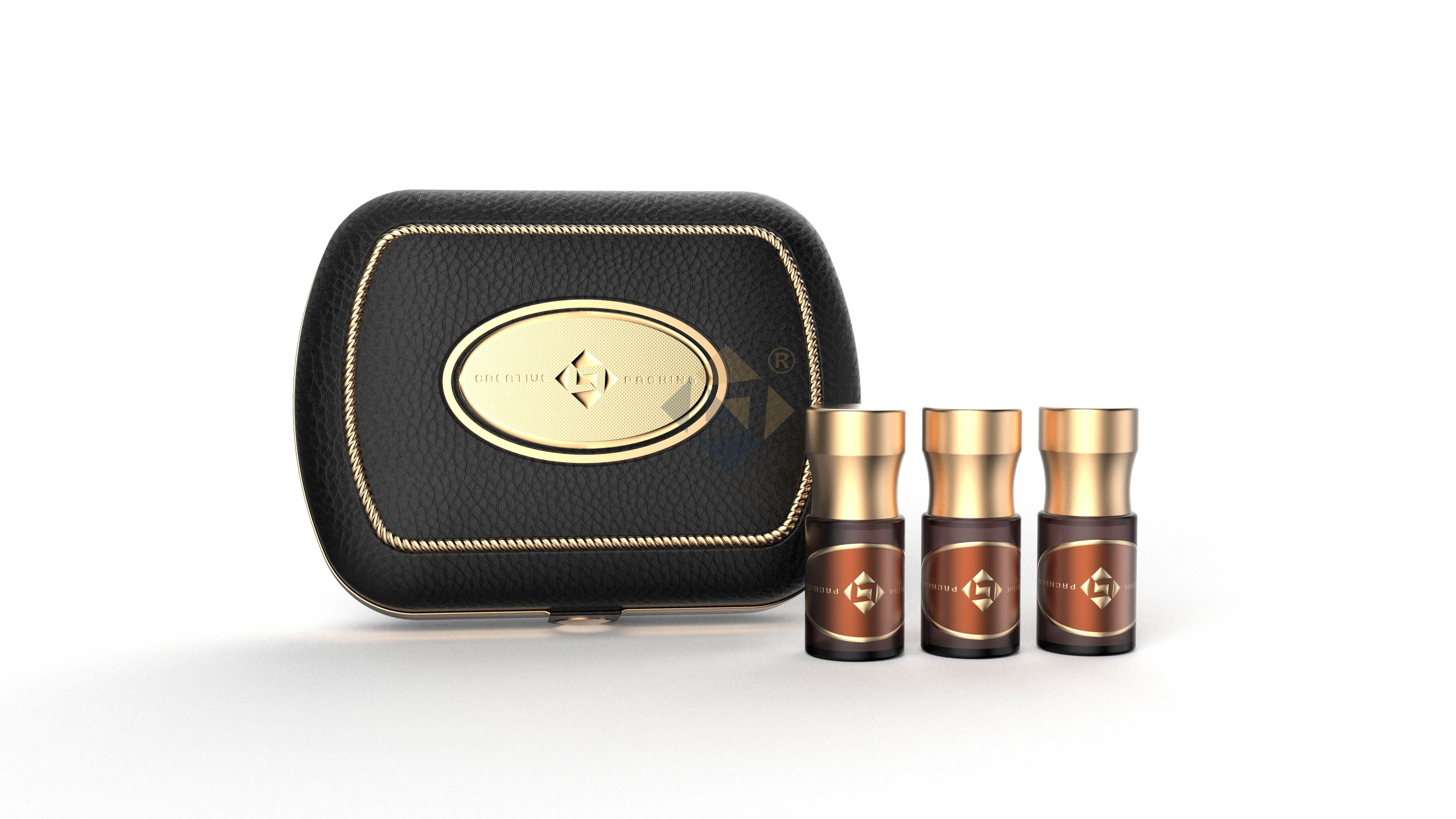 Magnetic Oval Perfume Box